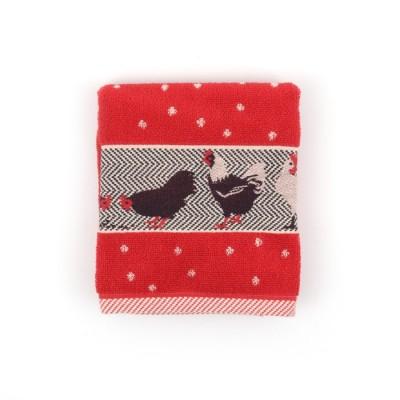 Handdoek Kip Rood