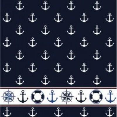 Handdoek Maritime Dark Blue