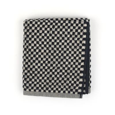 Handdoek Small Check Black